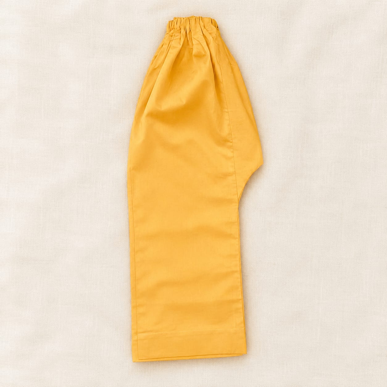 Traditional Mustard Yellow Embroidered 2-Piece Outfit