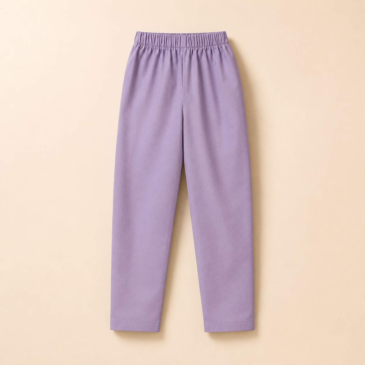 Charming Pastel Purple Chikankari Style 2-Piece Outfit for Girls