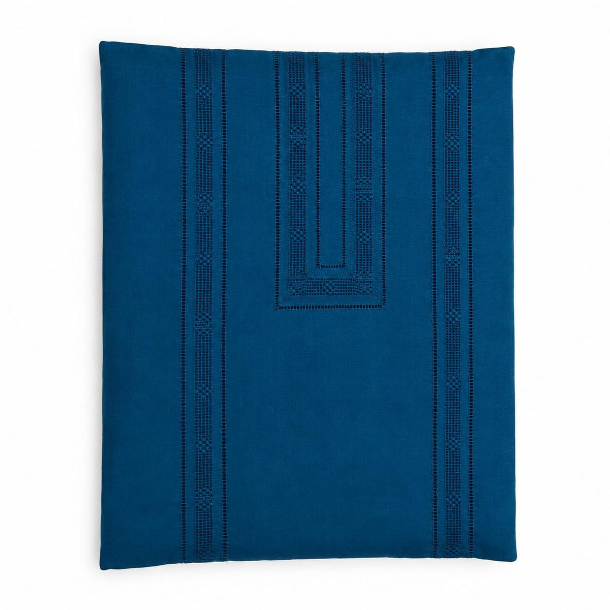 Elegant Teal Blue Tarkashi Embroidered Front Panel